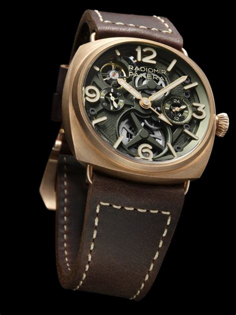 panerai radiomir tourbillon price|Panerai radiomir gmt bronzo.